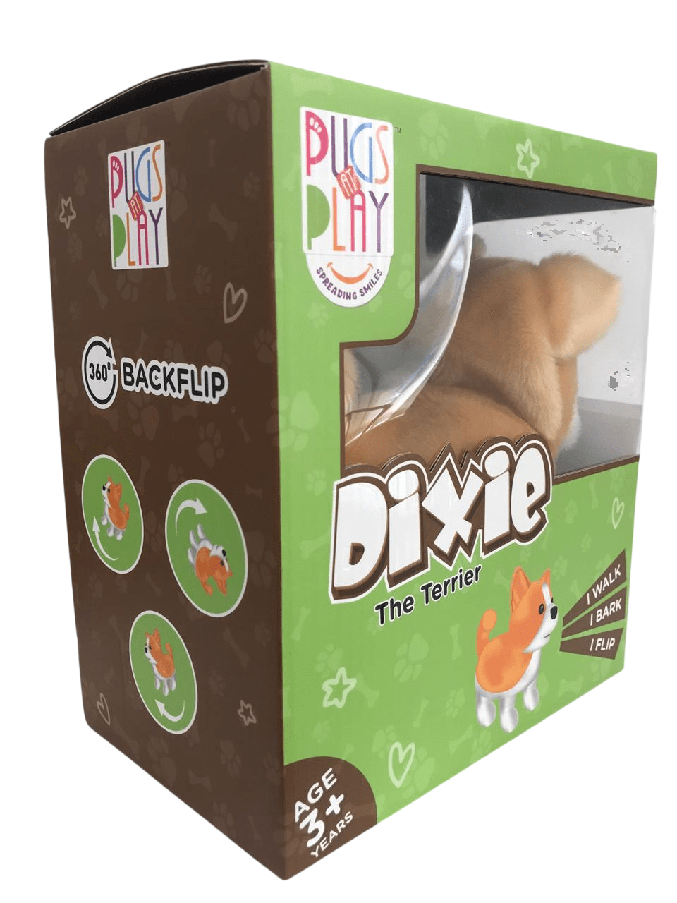 Stride – PUGS AT PLAY FLIPPING DIXIE B/O